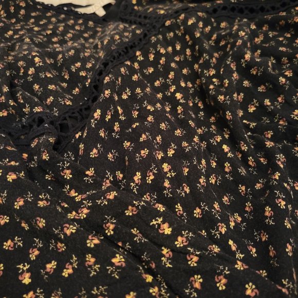 Wayf 70s Style Witchy Floral Dress - Size Small - Picture 4 of 4